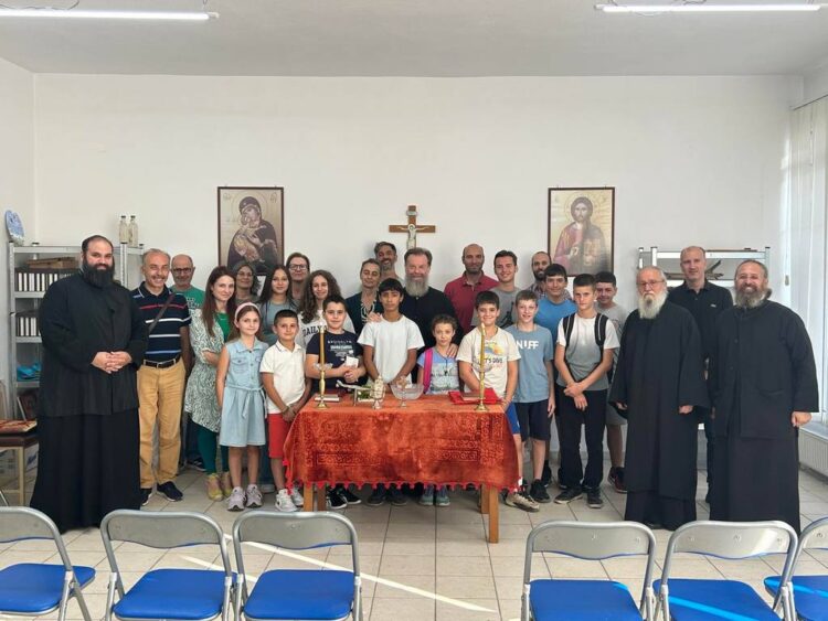 Αγιασμός στα Παραρτήματα της Σχολής Βυζ. Μουσικής της Ιεράς Μητροπόλεως Δημητριάδος