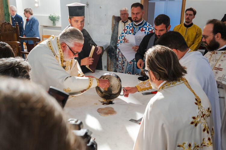 Εγκαίνια του Ιερού Ναού Γενεθλίου της Θεοτόκου στις Βρυξέλλες