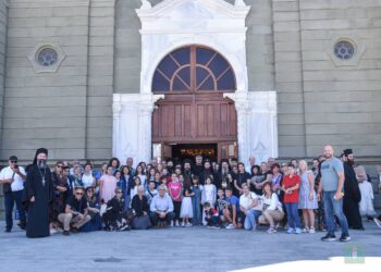 Στήν Ἀγχίαλο Μπουργκάς Βουλγαρίας μέ τήν Παιδική Χορωδία τῆς Ἱ.Μ. Καστορίας