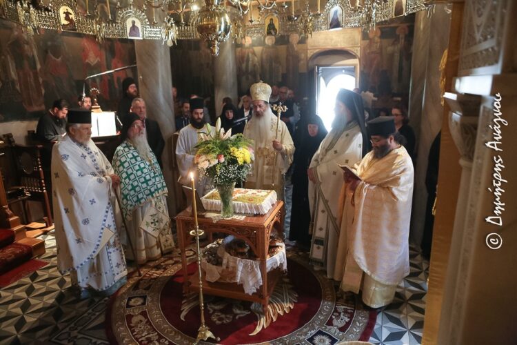 Η Ι.Μ. Δαμάστας τίμησε την εμβληματική Καθηγουμένη Κασσιανή