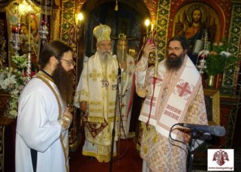 Χειροτονία Πρεσβύτερου στην πανήγυρη της Ι.Μ. Παναγίας Φανερωμένης Αναβρυτής