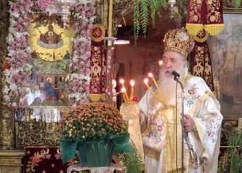 Μέ λαμπρότητα ἑόρτασε ἡ Ἱερά Μονή Παναγίας Βροντιανῆς τό Γενέθλιον τῆς Θεομήτορος