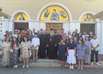 Ο ΜΗΤΡΟΠΟΛΙΤΗΣ ΔΡΑΜΑΣ ΔΩΡΟΘΕΟΣ ΣΤΟ ΙΕΡΟ ΠΡΟΣΚΥΝΗΜΑ ΤΟΥ ΟΣΙΟΥ ΙΩΑΝΝΟΥ ΡΩΣΣΟΥ