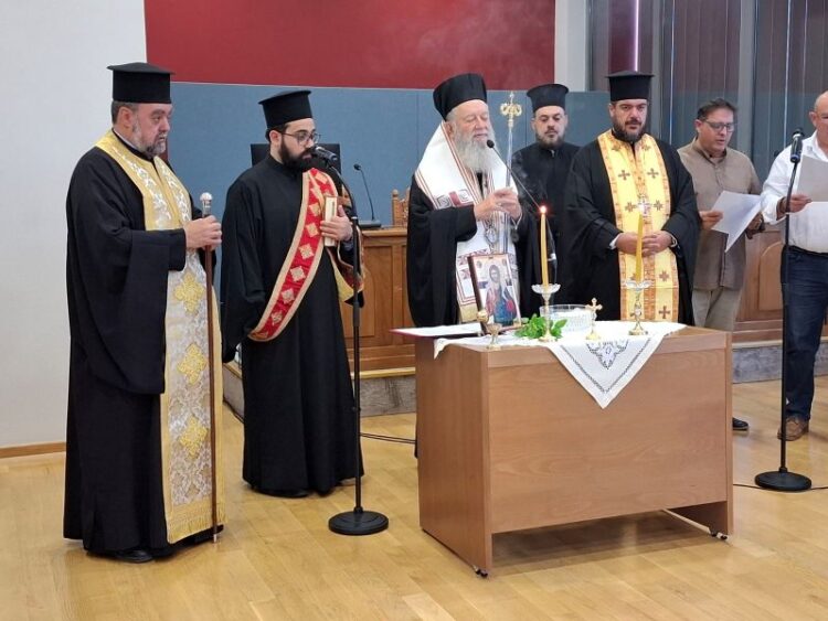 ΑΓΙΑΣΜΟΣ ΕΝΑΡΞΕΩΣ ΤΗΣ ΣΧΟΛΗΣ ΒΥΖΑΝΤΙΝΗΣ ΜΟΥΣΙΚΗΣ ΤΗΣ Ι.Μ. ΧΑΛΚΙΔΟΣ