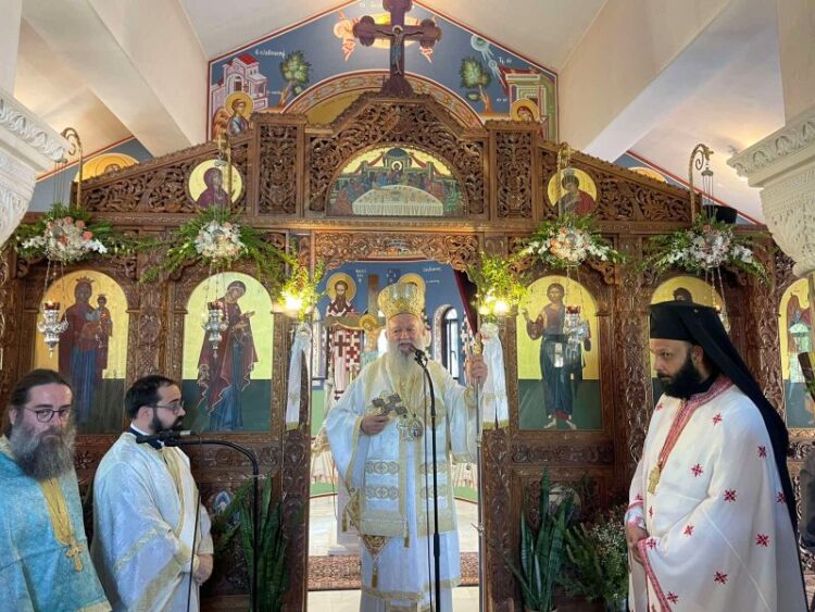 ΕΟΡΤΑΣΕ Η ΙΕΡΑ ΜΟΝΗ ΠΑΝΑΓΙΑΣ ΜΥΡΤΙΔΙΩΤΙΣΣΗΣ ΠΑΛΙΟΥΡΑ ΕΥΒΟΙΑΣ