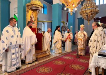 Η εορτή της Μεταμορφώσεως του Αγίου Ιωάννου του Θεολόγου στην πανηγυρίζουσα ορεινή Ενορία Αγδινών Β. Ευβοίας