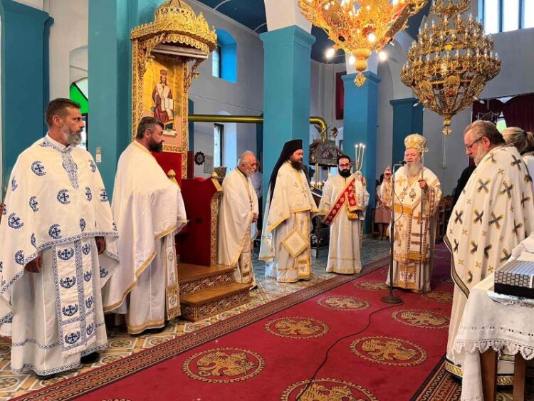 Η εορτή της Μεταμορφώσεως του Αγίου Ιωάννου του Θεολόγου στην πανηγυρίζουσα ορεινή Ενορία Αγδινών Β. Ευβοίας