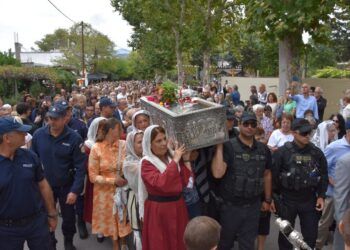 ΕΥΦΡΟΣΥΝΟΣ ΕΟΡΤΑΣΜΟΣ ΤΗΣ 56ΗΣ ΕΠΕΤΕΙΟΥ ΤΩΝ ΕΓΚΑΙΝΙΩΝ ΤΟΥ ΠΡΟΣΚΥΝΗΜΑΤΙΚΟΥ Ι. ΝΑΟΥ ΟΣ. ΙΩΑΝΝΟΥ ΡΩΣΣΟΥ ΣΤΟ ΠΡΟΚΟΠΙΟ ΕΥΒΟΙΑΣ