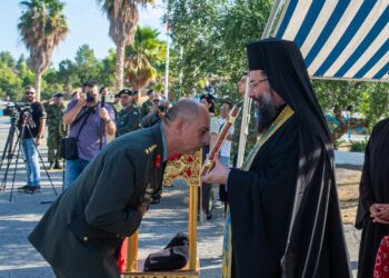 Ορκωμοσία Ε’ ΕΣΣΟ 2025 στο Στρατόπεδο της Καλαμάτας