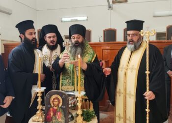 ΑΓΙΑΣΜΟΣ ΣΤΟ ΔΙΚΑΣΤΙΚΟ ΜΕΓΑΡΟ ΚΟΡΙΝΘΟΥ ΓΙΑ ΤΟ ΝΕΟ ΔΙΚΑΣΤΙΚΟ ΕΤΟΣ