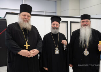 Άφιξη Μητροπολίτου Καλαμαριάς Ιουστίνου και Αγιορείτου Ιερομονάχου Χρυσοστόμου στο Σύδνεϋ