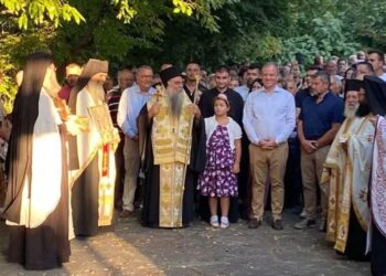 ΑΡΧΙΕΡΑΤΙΚΟΣ ΕΣΠΕΡΙΝΟΣ ΚΑΙ ΘΕΙΑ ΛΕΙΤΟΥΡΓΙΑ ΣΤΗΝ ΠΑΝΗΓΥΡΗ ΤΗΣ Ι.Μ. ΑΡΧΑΓΓΕΛΟΥ