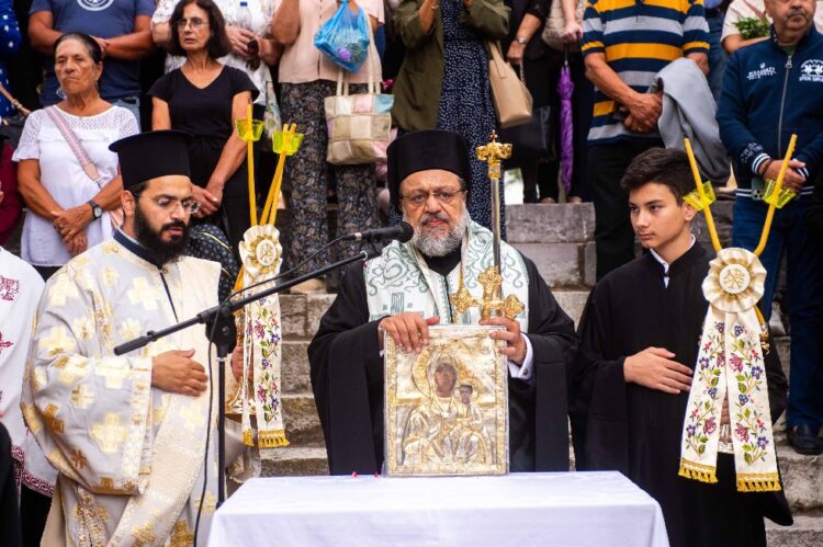 Μεσσηνίας Χρυσόστομος : “Η Παναγία δεν μας αφήνει ορφανούς”