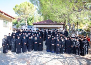 4η ΙΕΡΑΤΙΚΗ ΣΥΝΑΞΗ ΤΗΣ Ι.Μ. ΕΔΕΣΣΗΣ ΜΕ ΟΜΙΛΗΤΗ ΤΟΝ ΠΑΝΙΕΡΩΤΑΤΟ ΜΗΤΡΟΠΟΛΙΤΗ ΛΕΜΕΣΟΥ κ. ΑΘΑΝΑΣΙΟ