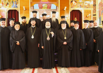 Ιερατική Σύναξη στην Ι. Επισκοπή Αδελαΐδος υπό τον Αρχιεπίσκοπο Αυστραλίας Μακάριο