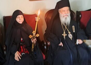 Κουρά Παντανάσσης Μοναχής στην Ι.Μ. Ζερμπίτσης