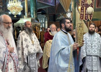 Ἡ Ἱερὰ Μονὴ Προφητῶν Διστράτου Κονίτσης, ἑόρτασε τὴν Παναγία Φοβερὰ Προστασία