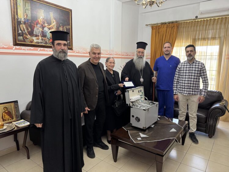 Μια πολύτιμη δωρεά  φορητού οδοντιατρείου στο Εκκλησιαστικό Γηροκομείο της Ιεράς Μητροπόλεως Κίτρους,