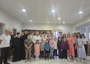 ΑΓΙΑΣΜΟΣ ΣΤΗ ΣΧΟΛΗ ΒΥΖΑΝΤΙΝΗΣ ΜΟΥΣΙΚΗΣ ΣΤΗ ΓΑΛΑΤΙΣΤΑ