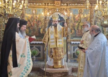 Θεία Λειτουργία στον Ι.Ν. Αγίας Βαρβάρας Μαυροχωρίου και Μνημόσυνο των δύο νέων