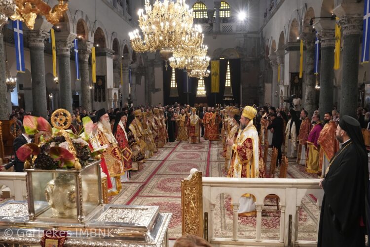 Πολυαρχιερατικό Συλλείτουργο για την εορτή του Πολιούχου Θεσσαλονίκης και Δοξολογία