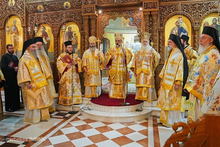 Πολυαρχιερατικό συλλείτουργο και μνημόσυνο για τους Ήρωες του Μακεδονικού Αγώνα στη Βέροια