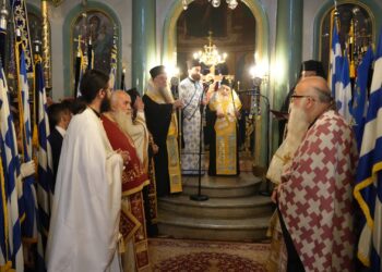 ΠΑΝΗΓΥΡΙΚΗ Θ.ΛΕΙΤΟΥΡΓΙΑ ΚΑΙ ΔΟΞΟΛΟΓΙΑ ΣΤΑ 113α ΕΛΕΥΘΕΡΙΑ ΤΩΝ ΓΙΑΝΝΙΤΣΩΝ