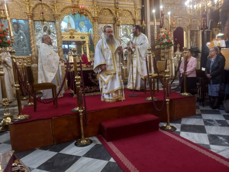 Ο ΕΟΡΤΑΣΜΟΣ ΤΗΣ ΜΝΗΜΗΣ  ΤΟΥ ΑΓΙΟΥ ΙΑΚΩΒΟΥ ΤΟΥ ΑΔΕΛΦΟΘΕΟΥ  ΕΙΣ ΤΗΝ ΙΕΡΑΝ ΜΗΤΡΟΠΟΛΙΝ ΧΙΟΥ