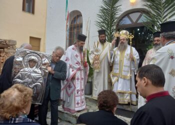Ο ΕΟΡΤΑΣΜΟΣ ΤΗΣ ΜΝΗΜΗΣ  ΤΗΣ ΟΣΙΑΣ ΜΑΤΡΩΝΗΣ ΤΗΣ ΧΙΟΠΟΛΙΤΙΔΟΣ  ΕΙΣ ΤΟΝ ΤΟΠΟΝ ΤΗΣ ΑΣΚΗΣΕΩΣ ΤΗΣ