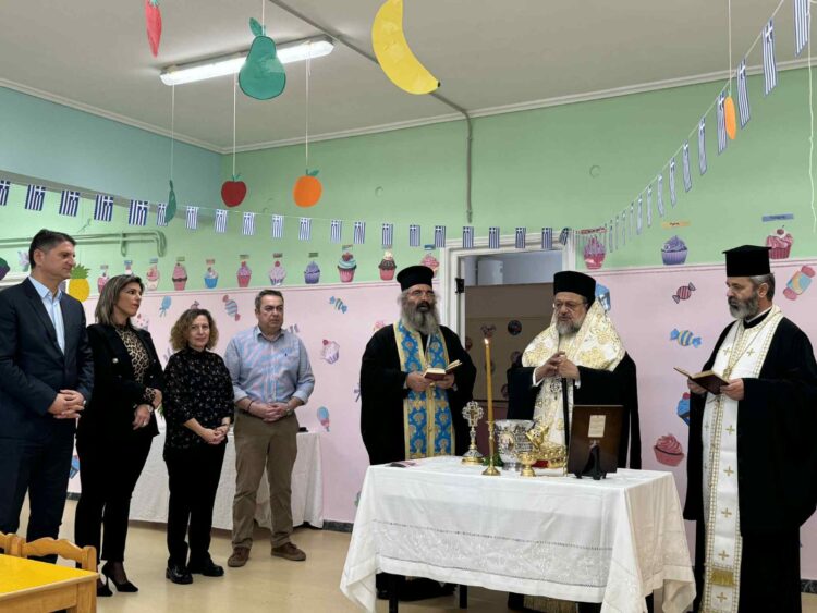 Αγιασμοί δημοτικών δομών στην Μεσσηνία