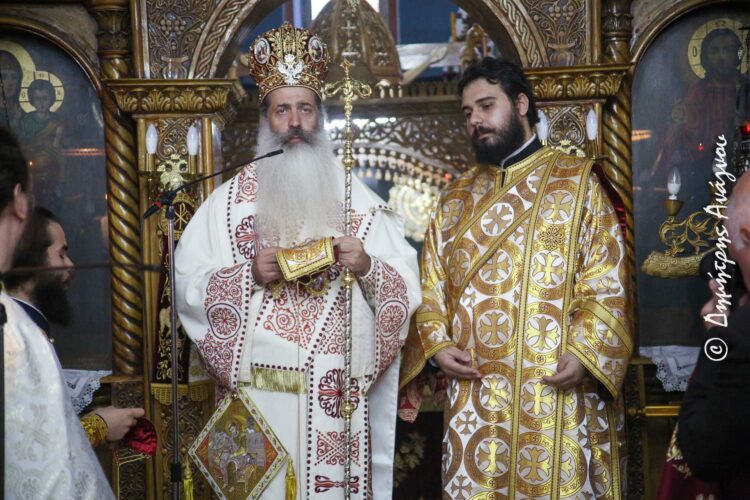 Χειροτονία νέου Διακόνου στον Άγιο Γεώργιο Τυμφρηστού