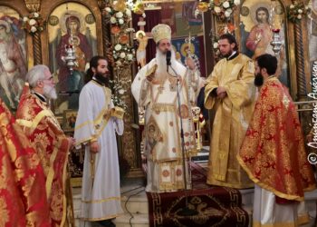 Χειροτονία νέου Διακόνου στην εορτή του Αγίου Δημητρίου στην Λαμία