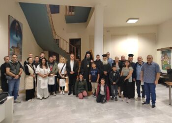 Αγιασμός στην Σχολή Βυζαντινής Μουσικής και Αγιογραφίας στην Μητρόπολη Καστορίας