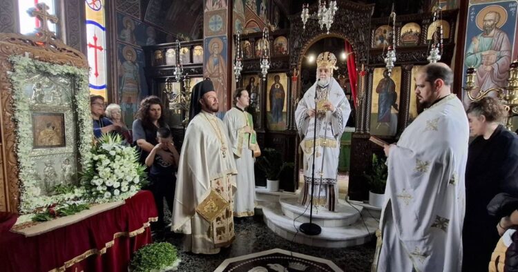 ΠΑΝΗΓΥΡΙΣΕ ΤΟ ΙΕΡΟ ΗΣΥΧΑΣΤΗΡΙΟ ΠΑΝΑΓΙΑΣ ΓΟΡΓΟΕΠΗΚΟΟΥ ΨΑΧΝΩΝ ΕΥΒΟΙΑΣ