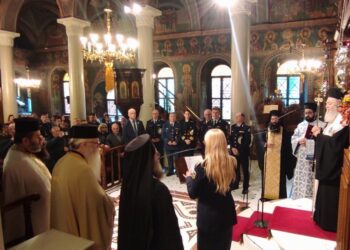 Η ΕΟΡΤΗ ΤΟΥ ΠΡΟΣΤΑΤΗ ΑΓΙΟΥ ΤΗΣ ΑΣΤΥΝΟΜΙΑΣ ΣΤΗΝ Ι. ΜΗΤΡΟΠΟΛΗ ΧΑΛΚΙΔΟΣ