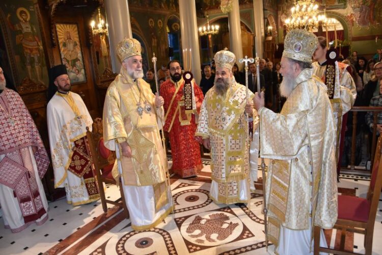 Λαμπρός εορτασμός του Αγίου Δημητρίου στον Μητροπολιτικό Ναό Χαλκίδος