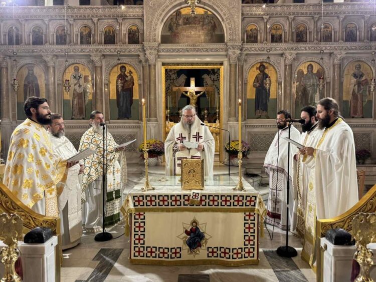 Η αρχαιοπρεπής Θεία Λειτουργία του Αγίου Ιακώβου του Αδελφοθέου στον Άγιο Αχίλλιο Λαρίσης