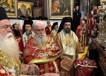 Η χειροτονία του νέου Σεβ. Αρχιεπισκόπου Σινά, Φαράν και Ραϊθώ κ. Συμεών