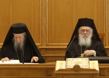 Αντίφώνηση Μητροπολίτου Καρυστίας στη Σύνοδο της Ιεραρχίας
