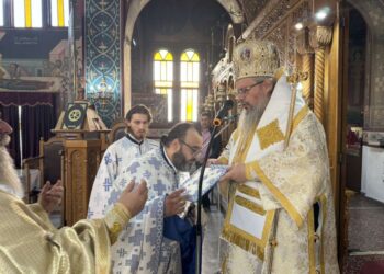 Ο Μητρ. Λαρίσης απένειμε το οφφίκιο του Συγκέλλου στον εφημέριο της ενορίας Ριζομύλου