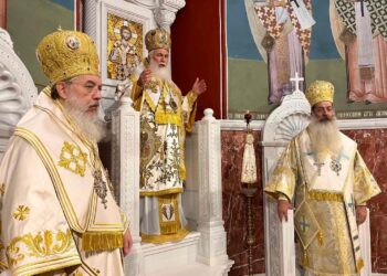 Τα oνομαστήρια του Μητροπολίτη Λήμνου Ιεροθέου