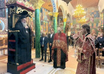 Ο μεθέορτος Εσπερινός του Αγίου Δημητρίου στο Μελισσοχώρι