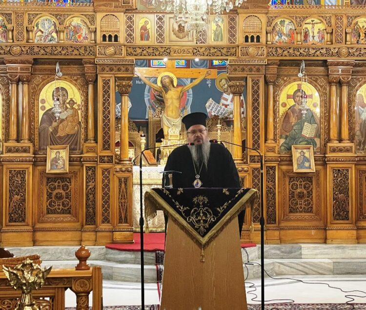 Εξαίρετη διάλεξη του Μητροπολίτου Λαρίσης για τον Άγιο Νικόλαο Πλανά στον Βόλο
