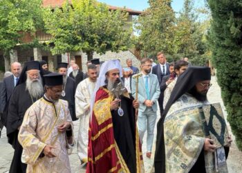 ΠΡΟΣΚΥΝΗΜΑ ΤΟΥ ΠΑΤΡΙΑΡΧΗ ΒΟΥΛΓΑΡΙΑΣ ΣΤΗΝ ΙΕΡΑ ΜΟΝΗ ΑΓΙΟΥ ΔΙΟΝΥΣΙΟΥ ΕΝ ΟΛΥΜΠΩ