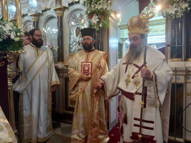 H εορτή του Αγ. Ματθαίου και χειροτονία Διακόνου στην Ι. Μ. Χίου