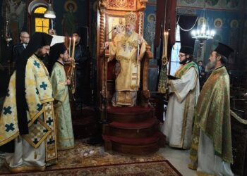 Η μνήμη του Αγίου Νεκταρίου τιμήθηκε στον Ιερό Ναό Ευαγγελιστρίας Καρδίτσης