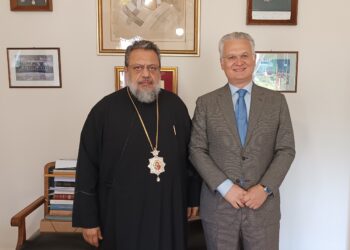 Στον Μητροπολίτη Μεσσηνίας ο Περιφερειάρχης Πελοποννήσου