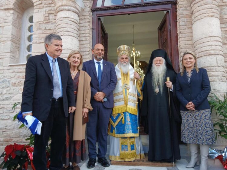 Επίσημη και πανηγυρική επαναλειτουργία   Ιερού Ναού Εισοδίων της Θεοτόκου Αιγίου
