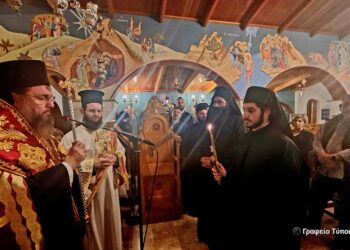 Κουρά Μοναχού στην Ι. Μ. Αιτωλοακαρνανίας