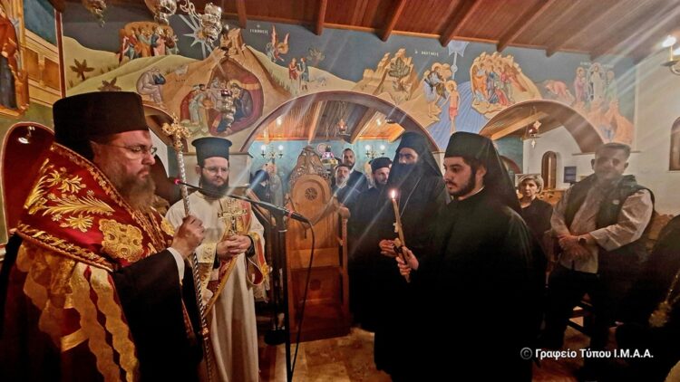 Κουρά Μοναχού στην Ι. Μ. Αιτωλοακαρνανίας